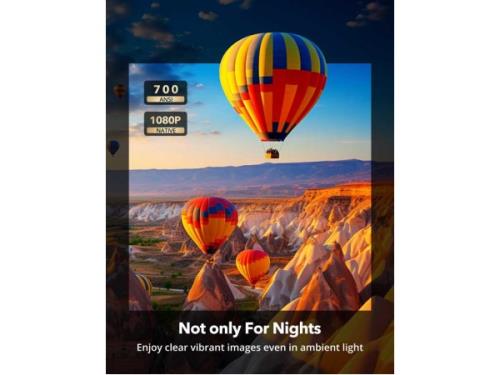 TAOTRONICS TT-SP011 700ANS 1920x1080 FHD Kablosuz Taşınabilir Smart LED Projektör